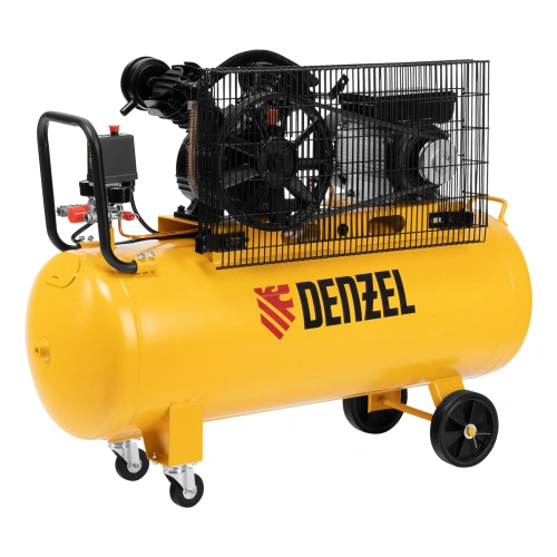 Компрессор воздушный BCV2200/100, ременный привод, 2.2 кВт, 100 литров, 370 л/мин Denzel купить в Москве с доставкой по всей России | ProtosMarket.ru