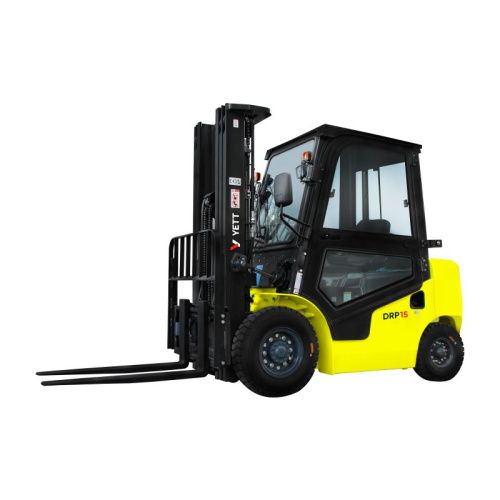 Дизельный погрузчик с кабиной YETT DRP15-WS5K2-ZSM480-SS-K купить в Москве с доставкой по всей России | ProtosMarket.ru
