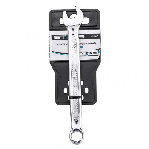 Ключ комбинированный, 10 мм, CrV, антислип Stels купить в Москве с доставкой по всей России | ProtosMarket.ru