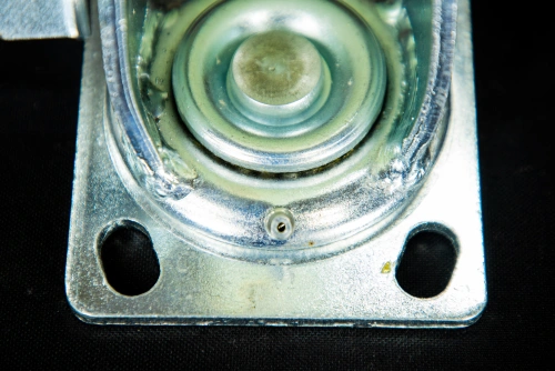 Колесо большегрузное поворотное SCdnb 42 100 мм полипропиленовое с тормозом по ценам производителя в Москве с доставкой по всей России