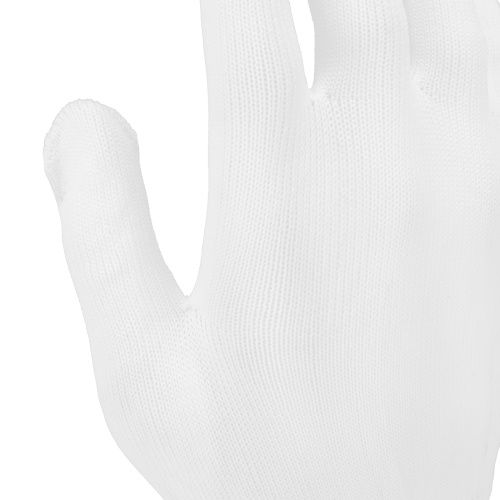 Перчатки Нейлон, 13 класс, белые, L купить в Москве с доставкой по всей России | ProtosMarket.ru