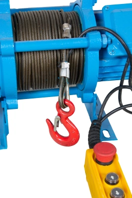 Лебедка электрическая  300 кг  30 м с канатом 380 В TOR KCD (N) купить в Москве с доставкой по всей России | ProtosMarket.ru