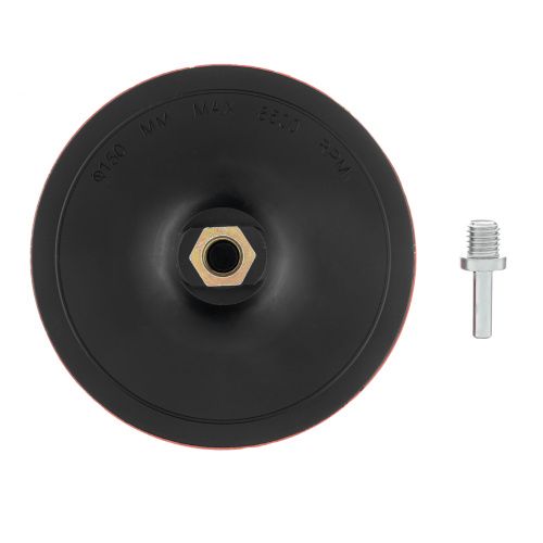 Насадка для дрели и УШМ с липучкой, 150 мм, твердая Matrix купить в Москве с доставкой по всей России | ProtosMarket.ru