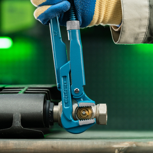 Ключ трубный рычажный №0, 3/4", литой, тип "L" Сибртех купить в Москве с доставкой по всей России | ProtosMarket.ru