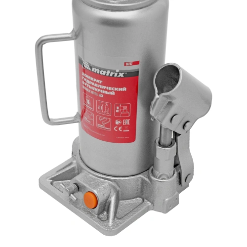 Домкрат гидравлический бутылочный, 10 т, h подъема 230-460 мм Matrix по ценам производителя в Москве с доставкой по всей России
