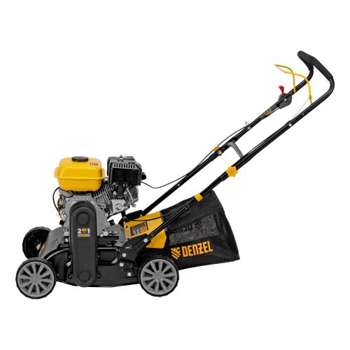 Скарификатор-аэратор бензиновый SAG-400, 212 см3, -15/+10 мм, 40 см Denzel купить в Москве с доставкой по всей России | ProtosMarket.ru