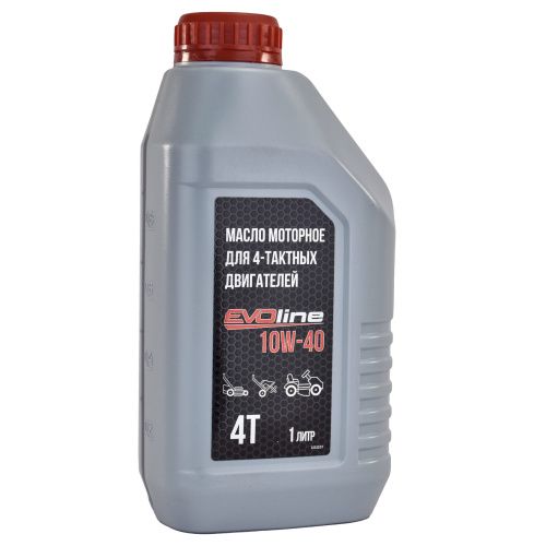 Масло моторное EVOline для 4-х тактных двигателей, полусинтетическое, SAE 10W-40 API SJ/CF, 1 л купить в Москве с доставкой по всей России | ProtosMarket.ru