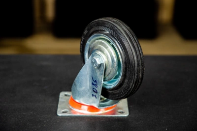 Колесо поворотное резина SC 63 160 мм (Y) купить в Москве с доставкой по всей России | ProtosMarket.ru