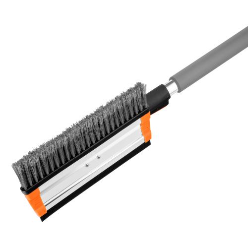 Щетка-сметка для снега со скребком и водосгоном, телескопическая, поворотная голова Stels купить в Москве с доставкой по всей России | ProtosMarket.ru