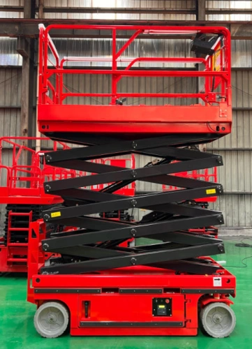 Подъемник ножничный самоходный с выдвижной платформой 320 кг 10/12 м TOR AMSL1012 DC аккумуляторный купить в Москве с доставкой по всей России | ProtosMarket.ru