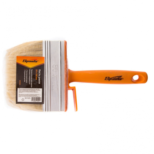 Кисть-ракля, 30 х 100 мм, натуральная щетина, пластмассовый корпус, пластмассовая ручка Sparta купить в Москве с доставкой по всей России | ProtosMarket.ru