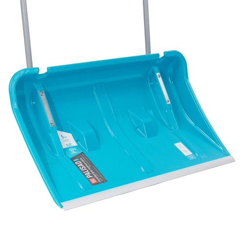 Скрепер для уборки снега, полипропилен, колеса, 750х445х1275 мм, рукоятка с ПВХ, LUXE// Palisad купить в Москве с доставкой по всей России | ProtosMarket.ru