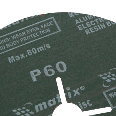 Круги фибровые 5 шт, Р 60, 180 х 22 mm Matrix купить в Москве с доставкой по всей России | ProtosMarket.ru