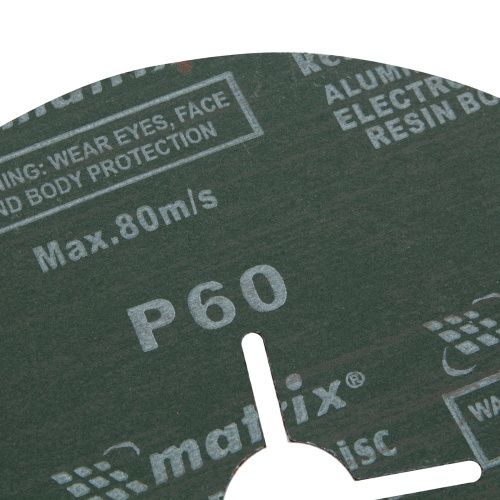 Круги фибровые 5 шт, Р 60, 180 х 22 mm Matrix купить в Москве с доставкой по всей России | ProtosMarket.ru