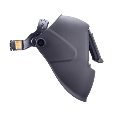 Маска сварщика ГЛАДИАТОР "черная" С5  (пр-во FoxWeld) с откидным стеклом купить в Москве с доставкой по всей России | ProtosMarket.ru