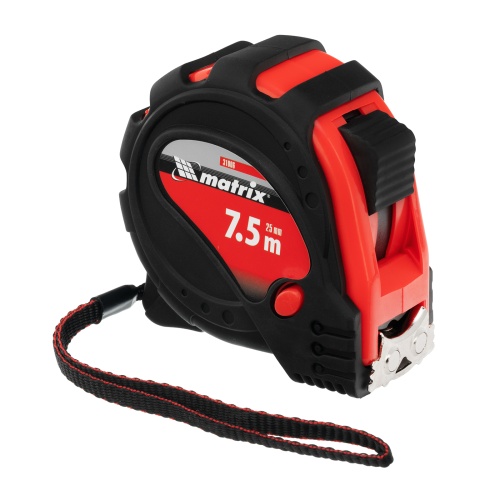 Рулетка Status Magnet 3 fixations,7,5 м х 25 мм,обрезиненный корпус,зацеп с магнитом Matrix купить в Москве с доставкой по всей России | ProtosMarket.ru