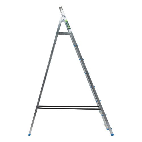 Стремянка, 8 ступеней, стальная, оцинкованная Сибртех купить в Москве с доставкой по всей России | ProtosMarket.ru