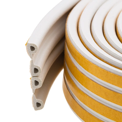 Уплотнитель резиновый, 12 м, профиль "P", белый Сибртех купить в Москве с доставкой по всей России | ProtosMarket.ru