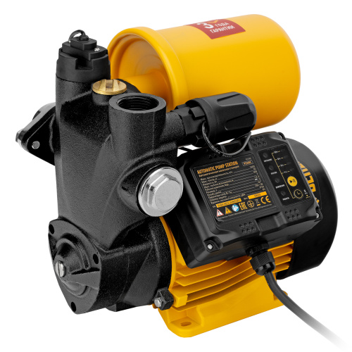 Насосная станция PS500C, 500 Вт, напор 35 м, 2200 л/ч, ресивер 2 л, блок управления Denzel купить в Москве с доставкой по всей России | ProtosMarket.ru