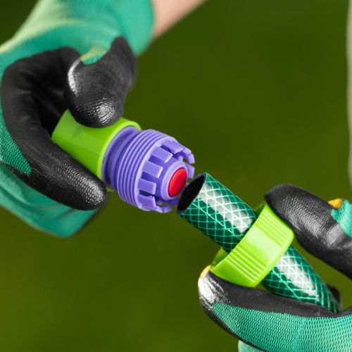 Соединитель пластмассовый, быстросъемный для шланга 3/4, аквастоп Palisad купить в Москве с доставкой по всей России | ProtosMarket.ru