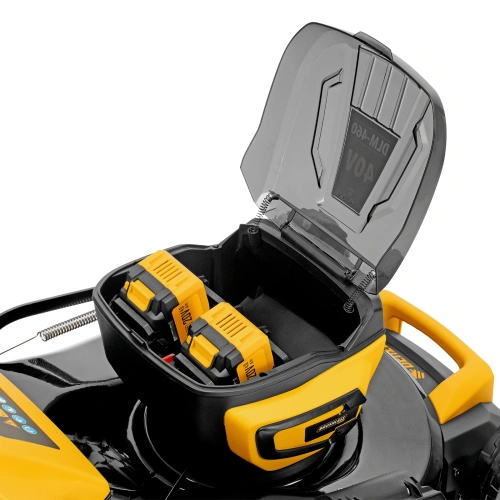 Газонокосилка аккумуляторная бесщет. DLM-460, 460 мм, травосб. 65 л., Li-Ion, 40 В Denzel купить в Москве с доставкой по всей России | ProtosMarket.ru