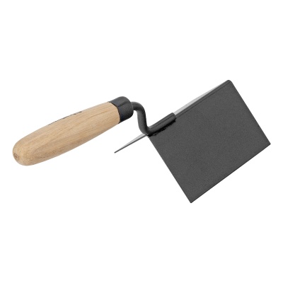 Кельма угловая, 110 х 75 х 75 мм, стальная, для внешних углов, буковая ручка Сибртех купить в Москве с доставкой по всей России | ProtosMarket.ru