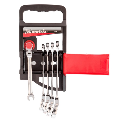 Набор ключей комбинированных, трещоточных шарнирных 5 шт. Matrix купить в Москве с доставкой по всей России | ProtosMarket.ru