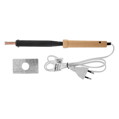 Паяльник электрический ЭПСН-03-100/220, деревянная ручка, Сибртех купить в Москве с доставкой по всей России | ProtosMarket.ru