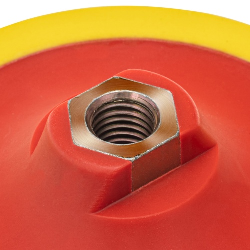 Насадка для дрели и УШМ с липучкой, 125 мм, мягкая Matrix купить в Москве с доставкой по всей России | ProtosMarket.ru