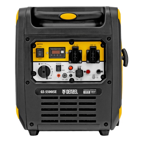 Генератор инверторный GS-5500iSE, 5,5 кВт, 230 В, закрытый корпус,электростартер Denzel купить в Москве с доставкой по всей России | ProtosMarket.ru