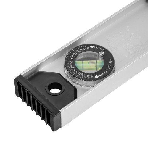 Уровень алюминиевый "Рельс", 400 мм, 3 глазка (1 поворотный) Matrix купить в Москве с доставкой по всей России | ProtosMarket.ru