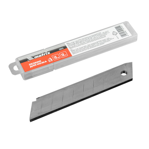 Лезвия, 18 мм, 10 шт Matrix купить в Москве с доставкой по всей России | ProtosMarket.ru