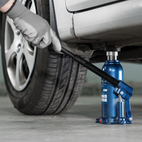 Домкрат гидравлический бутылочный, 6 т, h подъема 207-404 мм, в пластиковом кейсе Stels купить в Москве с доставкой по всей России | ProtosMarket.ru