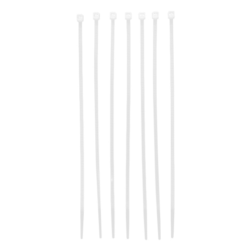 Хомуты, 160 x 2.5 мм, пластиковые, белые, 100 шт Сибртех купить в Москве с доставкой по всей России | ProtosMarket.ru