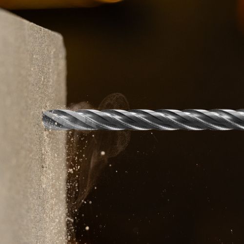 Бур по бетону, цельная крестовая пластина, 8x265 мм, SDS PLUS Denzel купить в Москве с доставкой по всей России | ProtosMarket.ru