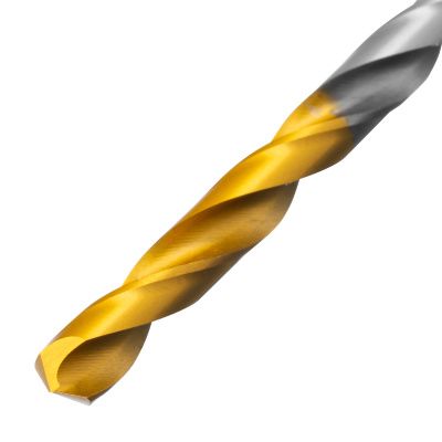 Сверло спиральное по металлу 5,5 х 139 мм, Р6М5, Golden Tip, удлиненное Denzel купить в Москве с доставкой по всей России | ProtosMarket.ru