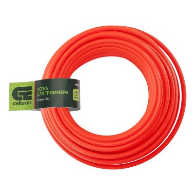 Леска для триммера квадратная, 4.0 мм х 10 м, Сибртех купить в Москве с доставкой по всей России | ProtosMarket.ru