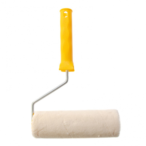 Валик "Лаки", 180 мм, ворс 5 мм, D - 48 мм, D ручки - 6 мм, велюр Сибртех купить в Москве с доставкой по всей России | ProtosMarket.ru