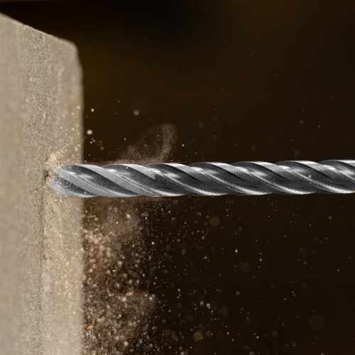 Бур по бетону, цельная крестовая пластина, 10x315 мм, SDS PLUS Denzel купить в Москве с доставкой по всей России | ProtosMarket.ru