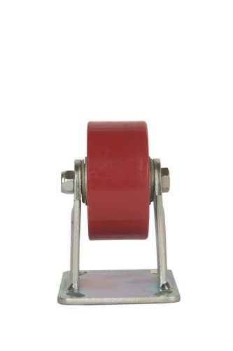 Колесо большегрузное неповоротное FCp 46 100 мм полиуретановое (F) купить в Москве с доставкой по всей России | ProtosMarket.ru