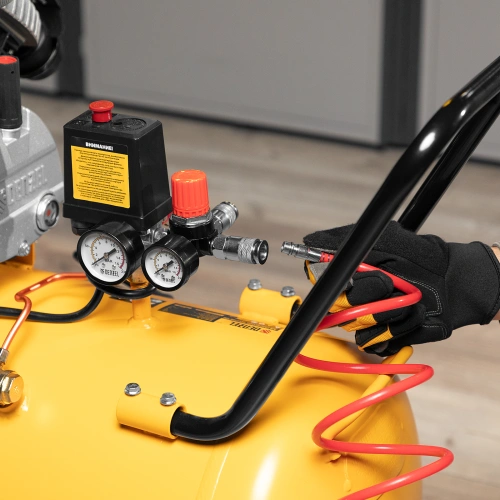 Компрессор воздушный DKV2200/100, Х-PRO 2.2 кВт, 400 л/мин, 100л Denzel по ценам производителя в Москве с доставкой по всей России