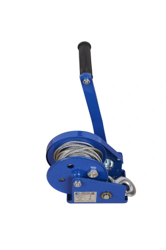 Лебедка ручная барабанная  с тросом  810кг  10м стальной корпус TOR BHW по ценам производителя в Москве с доставкой по всей России