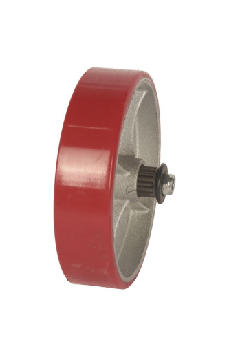 Колесо большегрузное P 80 200 мм полиуретановое на ось (F) купить в Москве с доставкой по всей России | ProtosMarket.ru