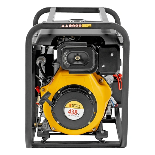 Генератор дизельный DES-55E, 5,5 кВт, 230 В, 11 л, электростартер Denzel по ценам производителя в Москве с доставкой по всей России