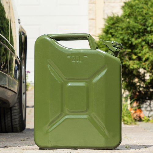 Канистра для ГСМ, металлическая, 20 литров Stels купить в Москве с доставкой по всей России | ProtosMarket.ru