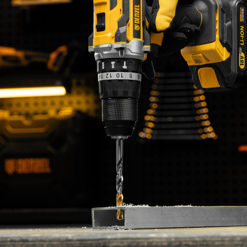 Сверло спиральное по металлу 8,5 x 117 мм, Р6М5, Golden Tip  Denzel купить в Москве с доставкой по всей России | ProtosMarket.ru