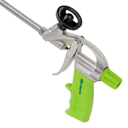 Пистолет для монтажной пены, усиленный алюминиевый корпус Сибртех купить в Москве с доставкой по всей России | ProtosMarket.ru