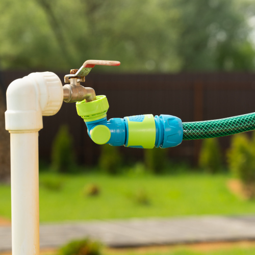 Адаптер штуцерный, шарнирный, с переключателем, 1/2-1'', Palisad Luxe купить в Москве с доставкой по всей России | ProtosMarket.ru