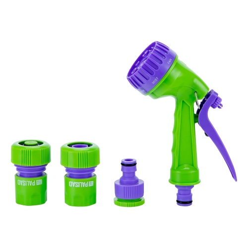 Набор для подключения шланга 3/4, пистолет 7 режимов полива, адаптер, 2 соединителя Palisad купить в Москве с доставкой по всей России | ProtosMarket.ru