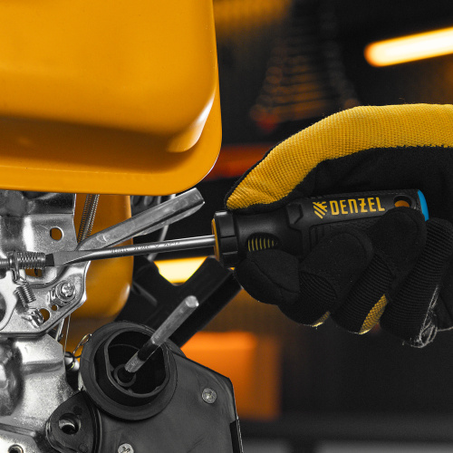 Отвертка, SL5x75 мм, S2, 3к рукоятка Denzel купить в Москве с доставкой по всей России | ProtosMarket.ru